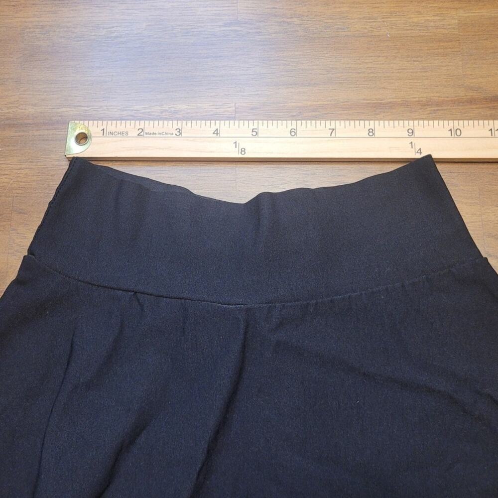 VTG Y2K Black Skater Skirt Made in USA Goth Grunge Alt S - Picture 5 of 7